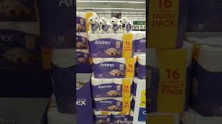 Andrex Ultinate Quilts 16 Pack 🧻👉Toilet Rolls👈 🎁 FREE ANDREX PLUSH DOG 🐶 with Purchase @Tesco UK 🇬🇧