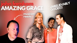 Musician REACTS to John Farnham - Amazing Grace LIVE