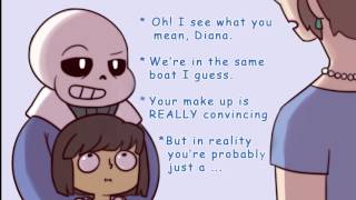 Undertale - PTA Sans vs Diana (Comic Dub)