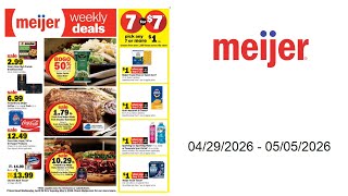 Meijer Weekly Deals - 04/29/2026 - 05/05/2026