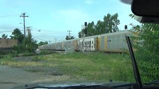 #9858 CSX Q137-20 Intermodal/Autorack train