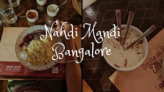 Mandi and Umm ali from Nahdi Mandi, Madiwala, Bengaluru