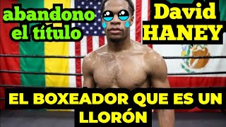 🥊#DevinHaney oficialmente abandono el título súper ligero🥊