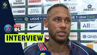 Interview de fin de match : PARIS SAINT-GERMAIN - OLYMPIQUE LYONNAIS (2-1) / 2021-2022