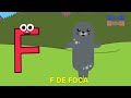 gugudada o alfabeto fonético a música da letra f animação infantil