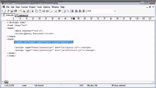 jQuery Tutorial 13 ID selector