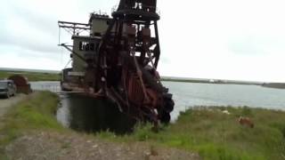 Nome Alaska Gold Dredge Support