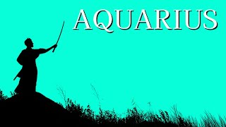 AQUARIUS. WOW! A massively transformative period ahead. GOOD FORTUNE is yours!