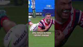 Explained: How the Roosters handle their salary cap 🤨🐓 #9WWOS #NRL #shorts
