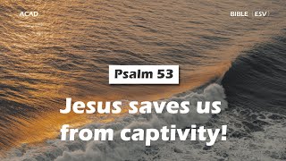 【 Psalm 53 】Jesus saves us from captivity! ｜ACAD Bible Reading