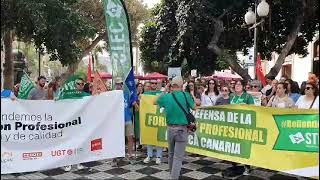 Manifestación en defensa de la FP en Gran Canaria (23/11/2024)