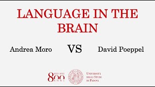 10/09/20 A. Moro and D. Poeppel consider the relation between language and brain. Mod: M. T. Guasti