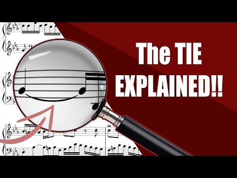 What does a tie mean in music?
