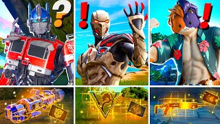 Fortnite Season 3 ALL NEW Bosses, Mythic Items and Vault Locations (Optimus Prime, Meowscles & More)
