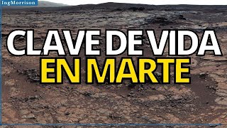 CIENTÍFICOS MIDIERON por primera vez MOLÉCULAS DE VIDA en rocas marcianas CARBONO ORGÁNICO EN MARTE