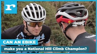 Can an ebike make you a hill climb champion?