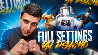 ԻՆՉՊԵՍ ՃԻՇՏ ԿԱՐԳԱՎՈՐՈՒՄՆԵՐ ՏԱԼ PUBG MOBILE-ՈՒՄ / PUBGm FULL SETTINGS BY PSYCHO 💀