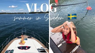 เที่ยวซัมเมอร์ที่สวีเดน - Summer in Sweden 🇸🇪 #สะใภ้สวีเดน #vlog9