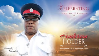 Celebration of Life - HENDERSON HOLDER