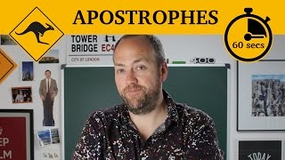 Apostrophes | 60-second grammar | Canguro English