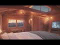 Relaxing Rain At The Chalet | 2 hours | NO mid-roll ads | Ambience | sleep | meditation