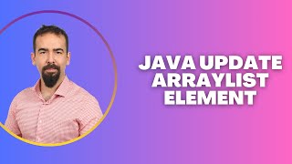 #111 Java Update ArrayList Element
