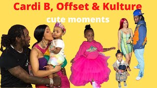 Cardi B and Offset cute family moments with daughter Kulture!!!