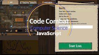 Code Combat - Level 4B JavaScript Tutorial with Solution