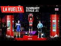 Summary - Stage 21 - La Vuelta 2018