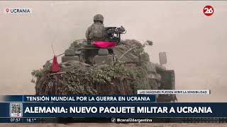 ALEMANIA | Nuevo paquete militar a Ucrania