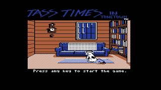 Tass Times in Tonetown Intro (Commodore 64 - Interplay / Activision - 1986)