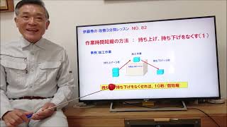 NO.82：作業時間短縮の方法：持ち上げ、持ち下げをなくす（１）／伊藤秀の改善３分間レッスン