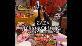 ZAZA Grand Opening Abu Dhabi