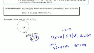 Algorithms: Big O Notation Example 1