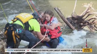 Two teens rescued from Lackawanna River