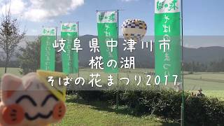 【岐阜の風景】中津川市 椛の湖そばの花まつり2017