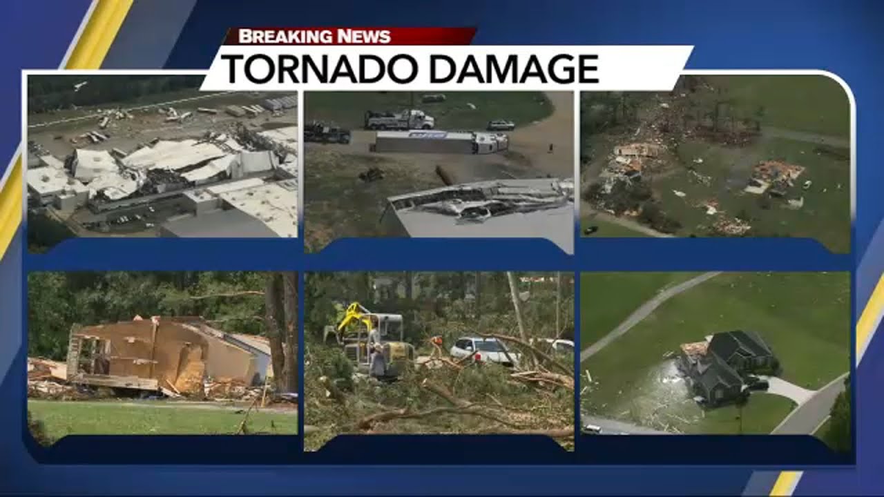 Tornado Damage: Rocky Mount Leaders Give Live Updates - YouTube