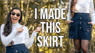 HOW TO SEW THE ASPEN SKIRT FROM MOOD FABRICS   |  Sewalong With Me