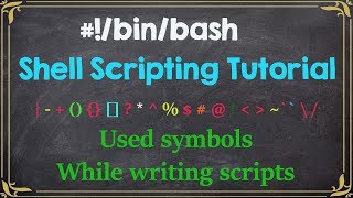 Symbols in Shell Scripting Tutorial for Beginners | Tech Arkit