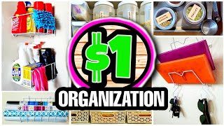 35 Dollar Store Organization Hacks & Ideas (REAL LIFE HACK IDEAS you will actually use!)
