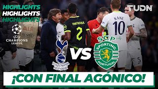 Highlights | Tottenham vs Sporting Lisboa | UEFA Champions League 22/23-J5 | TUDN