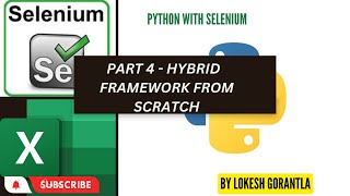 Part 4: Hybrid Framework with Selenium Python | Pytest | pytest html | Parallel | Screenshot