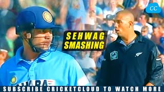 Sehwag in Smashing Mode | This is how you Hit 100 | INDvNZ 2003 !!