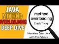 Java Method Overloading Interview Questions | Must-Know Tricky Scenarios #java #interview #coding