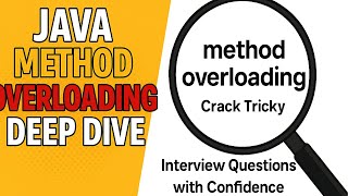 Java Method Overloading Interview Questions | Must-Know Tricky Scenarios #java #interview #coding