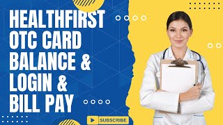 Healthfirst OTC Card Balance | Login | Bill Pay