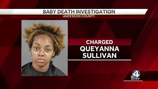 Anderson County, South Carolina, mother charged after infant dies, deputies say