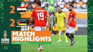 HIGHLIGHTS - Egypt vs Mozambique | ملخص مباراة مصر وموزمبيق (2-2) #TotalEnergiesAFCON2023