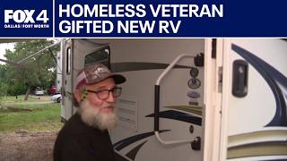 Homeless FW veteran gets new RV, hopes to reunite with dog