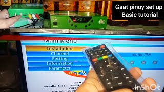 GSAT PINOY SET UP BOX